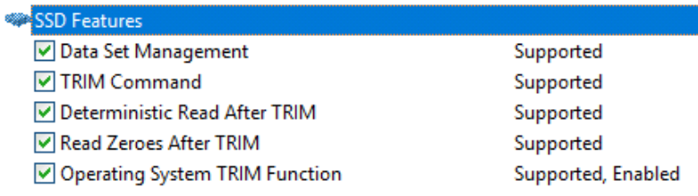 Samsung 860 QVO Trim Support