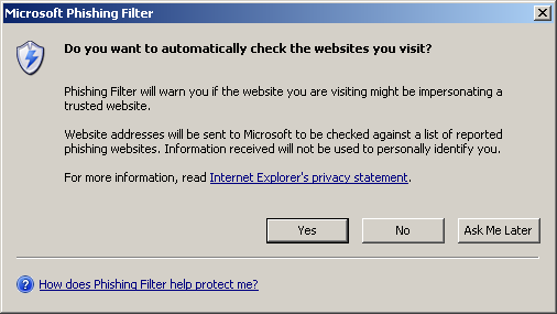 IE7 Phishing Dialog