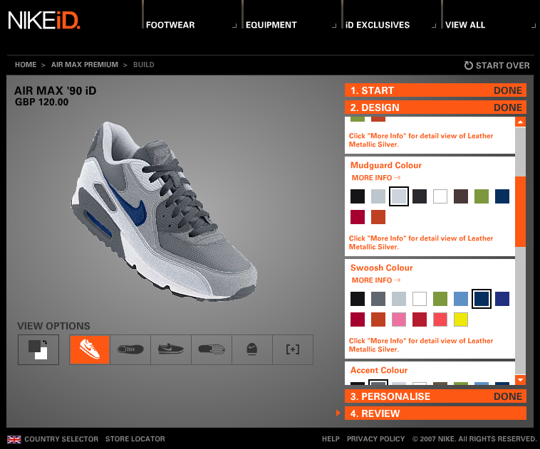 NIKEiD Trainers